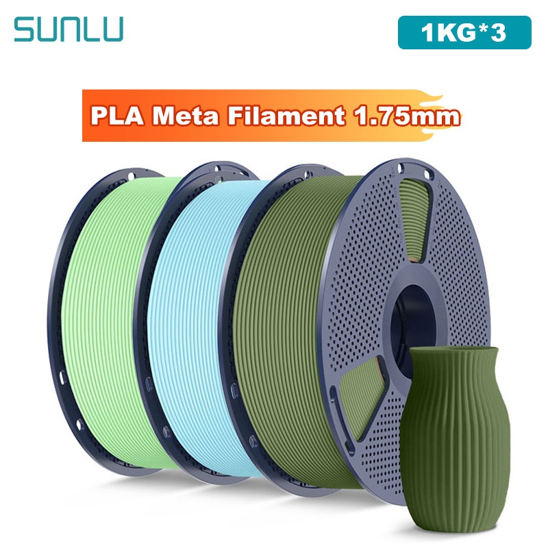 Fdm Printer - Sunlu 3kg pla meta filamento de