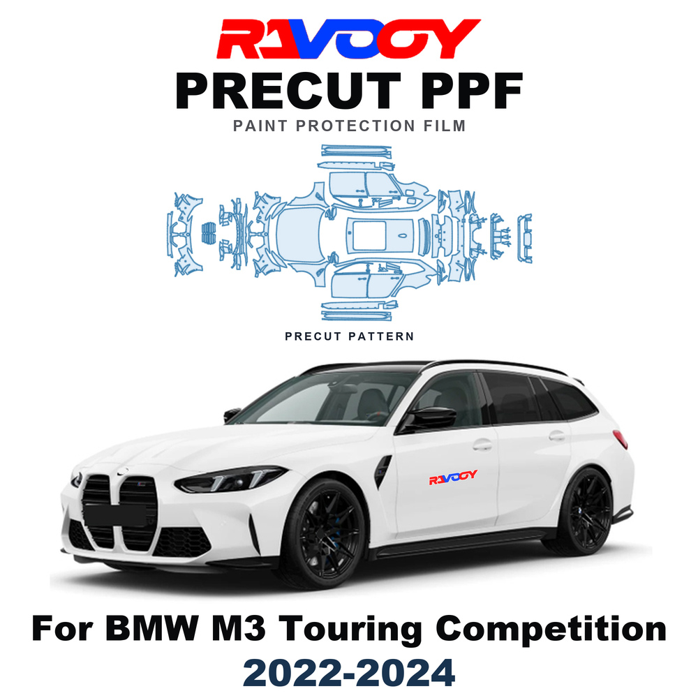 Abs Filament - PPF Pré-cortado para BMW M3 Touring