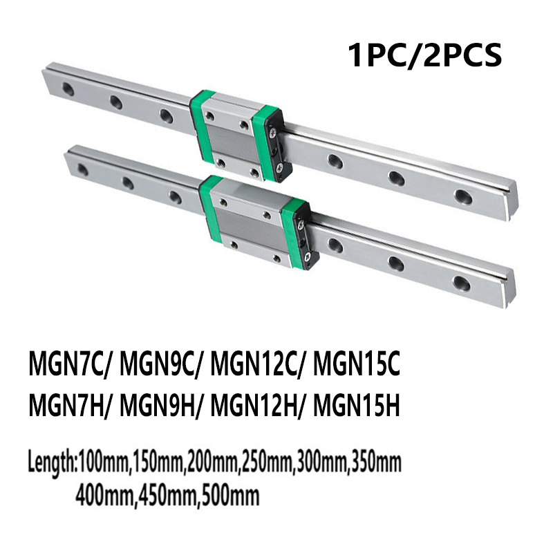 Linear Rail Mgn12H Set - MGN7 MGN9 MGN12 MGN15 1PC Trilho
