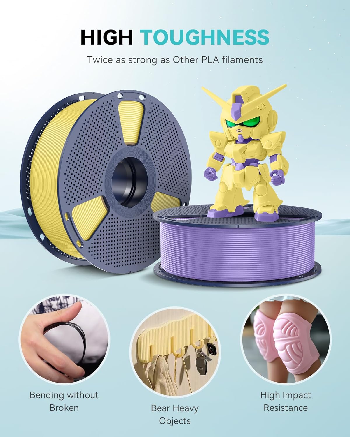 Sunlu 3kg pla meta filamento d - Fdm Printer avaliação e preço