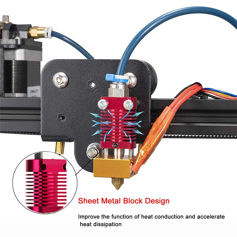 Impressora 3d ender 3 metal j- - Direct Drive Extruder avaliação e preço