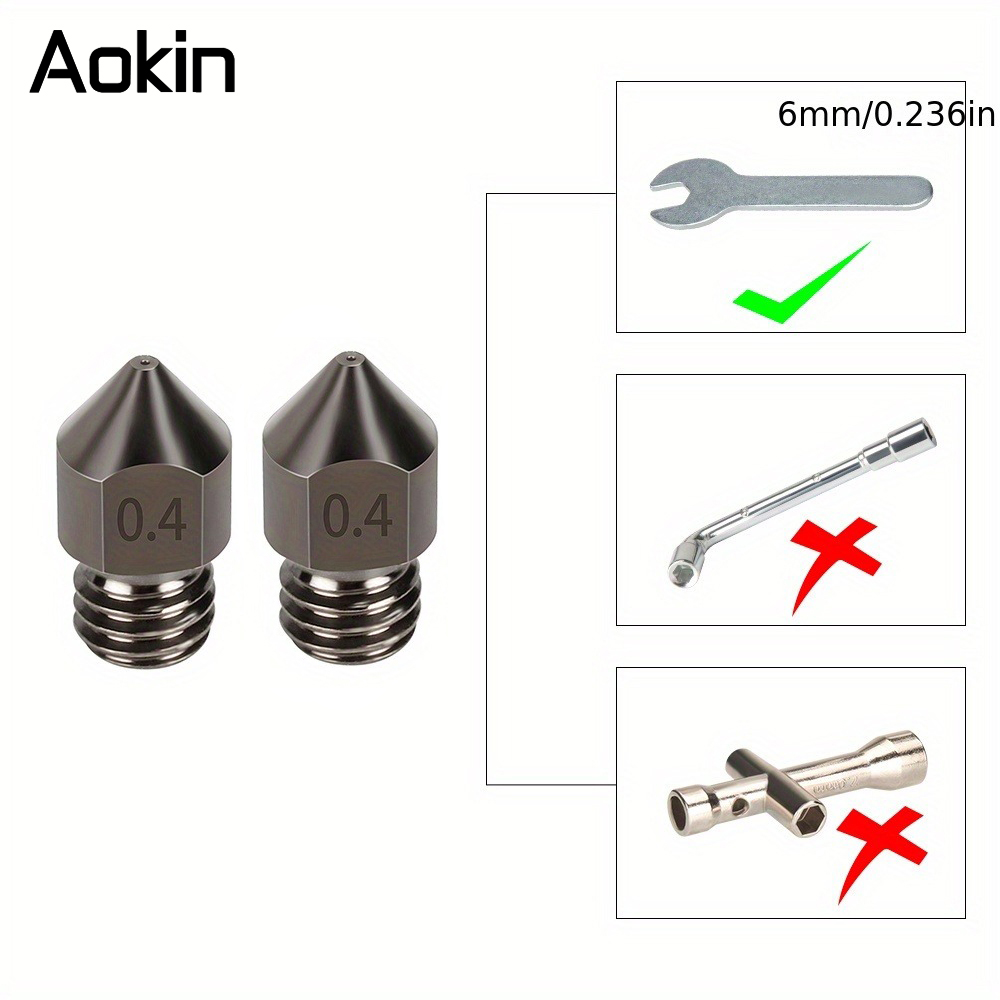 1/5/10 peças bocal mk8 atualiz - Direct Drive Extruder avaliação e preço