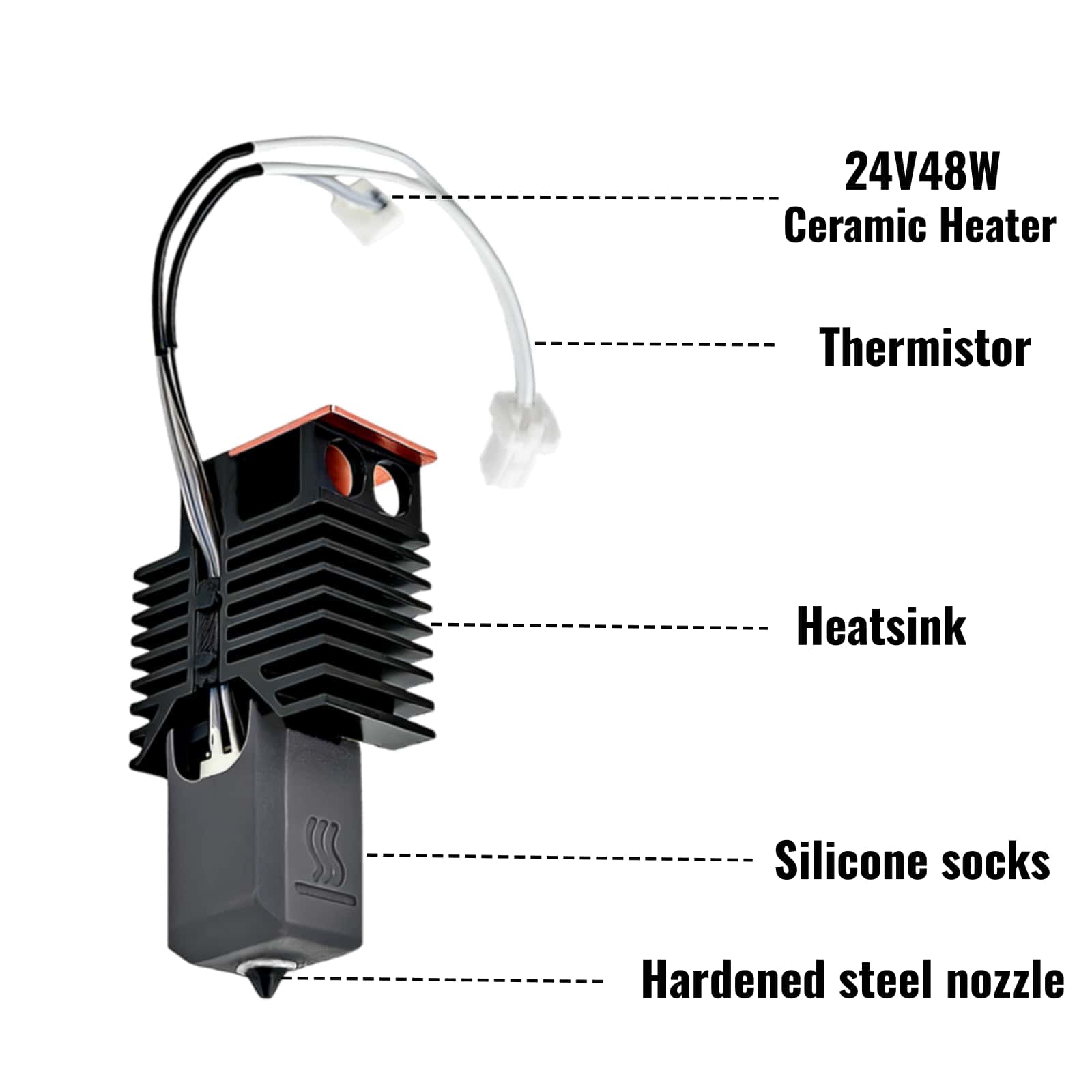 Hotend de alto fluxo para Snap - High Flow Ceramic Hotend avaliação e preço
