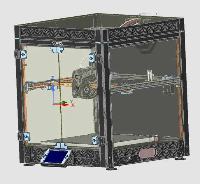 Kit de Gabinete Completo para  - Enclosure 3D Printer avaliação e preço