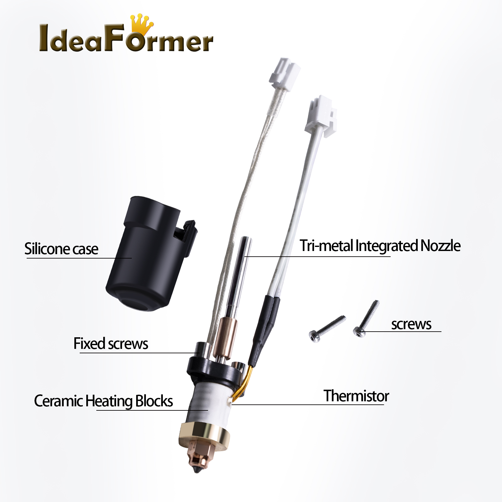 Ender-3 v3 sprinkler cabeça ki - High Flow Ceramic Hotend avaliação e preço
