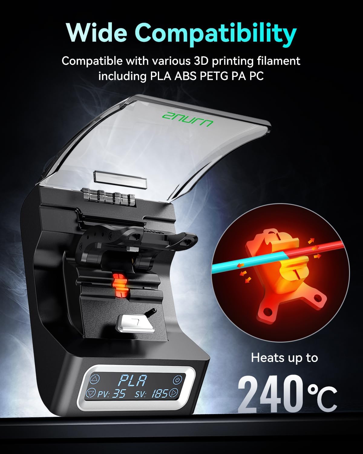 Sunlu fc01 conector de filamen - Petg Filament avaliação e preço