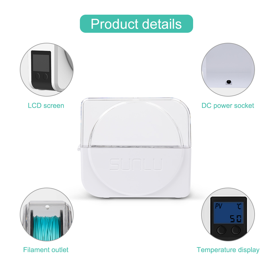 Sunlu secador de filamento s1  - Enclosure 3D Printer avaliação e preço